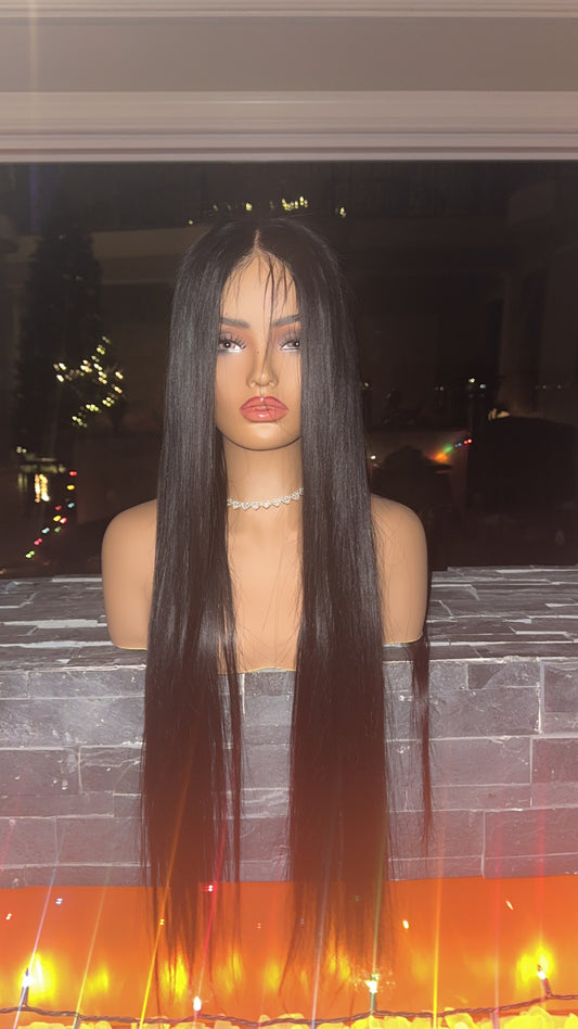 6X9 Lace Straight Glue Less Wig RAW Brazilian (HD LACE)