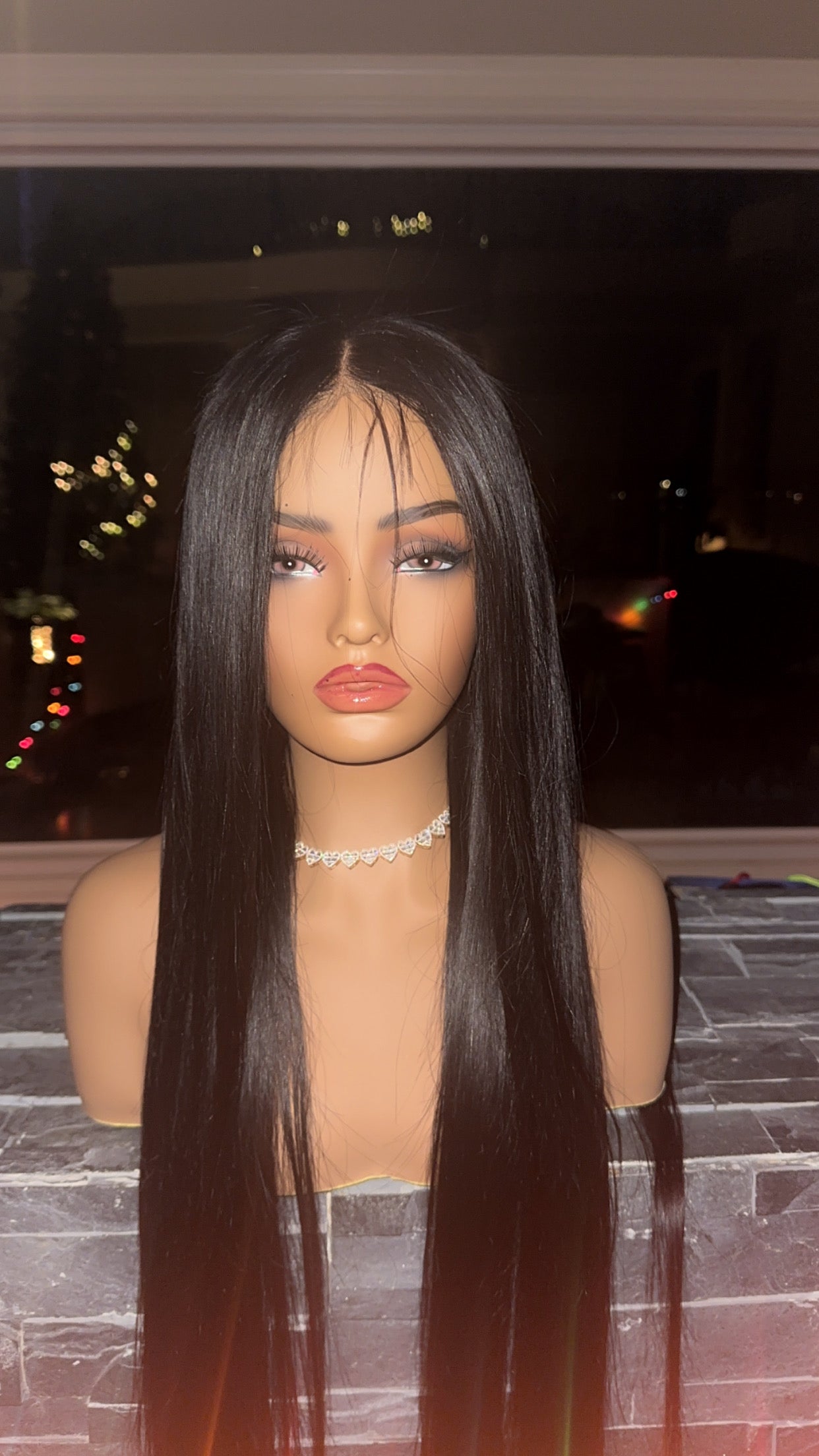 6X9 Lace Straight Glue Less Wig RAW Brazilian (HD LACE)