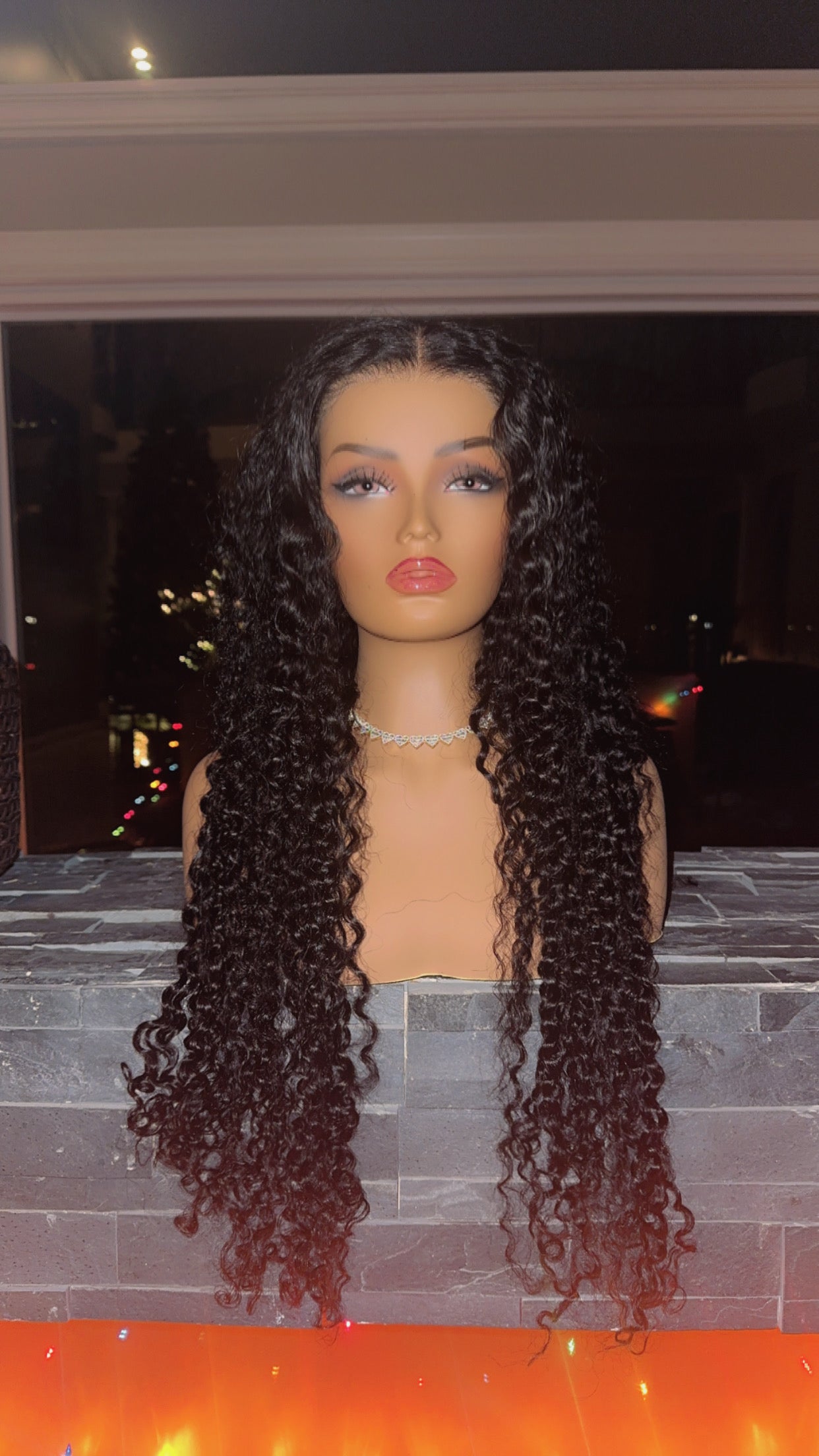 6X9 Water Wave Raw Cambodian Hair (HD Lace)